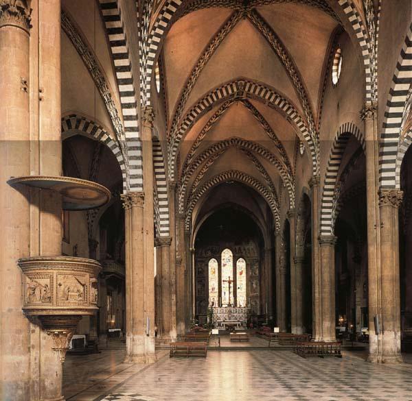 Domenicho Ghirlandaio Maria Novella,Blick zur Chorkapelle,Familienkapelle der Tornabuoni France oil painting art